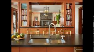 This modern kitchen design that combines shades of brown and white is a. Partition Design For Kitchen Youtube