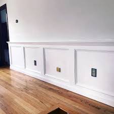 The moulding helps merge traditional and. Top 70 Best Chair Rail Ideas Molding Trim Interior Designs