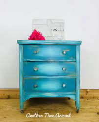 Sold And Shown For Portfolio Purposes Hand Painted Shades Of Etsy Antiquing Furniture Diy Turquoise Furniture Painting Wooden Furniture