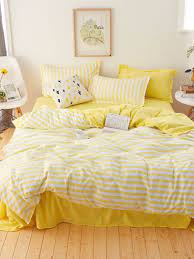 Yellowing sheets are primarily due to body sweat and oils, including lotions we put on to rejuvenate our skin overnight, according to textile engineer vikki martin, vice president of fiber competition for cotton incorporated. 11 Mustard Bedding Ideas In 2021 Yellow Room Bedroom Design Mustard Bedding