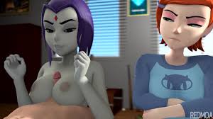 Rule34 - If it exists, there is porn of it / redmoa, gwen tennyson, raven,  starfire / 3428829