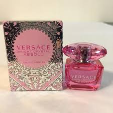 Versace Bright Crystal Absolu Perfume Brand New Never Used 5ml 0 17 Fl Oz Mini Sample Travel Size Perfume Versace Bright Crystal Perfume Brands