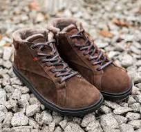 Waterproof Barefoot Shoes Made from Suede Leather for Fall ...