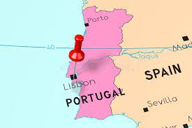 Puede colocarse con facilidad sobre cualquier muro o pared debido a su. Portugal Lisbon Capital City Pinned On Political Map Stock Illustration Illustration Of Place Office 152090398