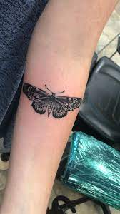 Instagram Brian Stabile1975 Ftmyerstattoo Tattoos Butterfly Butterflytattoo Butterfly Wrist Tattoos For Women Butterfly Tattoos On Arm Inner Elbow Tattoos