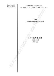 Am ales sa pun pauza momentelor care conteaza! Fond Biblioteca CentralÄ Blaj Arhivele NaÅ£ionale Ale Romaniei