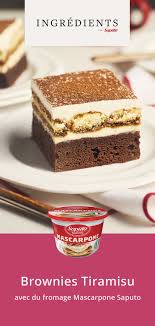 Recettes Brownies Tiramisu Fromages Saputo Du Canada Recipe Fun Desserts Brownie Recipes Desserts