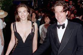 Angelina jolie's black velvet 'leg' dress at the 2012 oscars 5. Hugh Grant Liz Hurley Was Snubbed By Designers Before Safety Pin Dress Moment Dunfermline Press