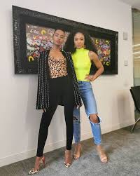Zozibini tunzi made history as she is the first black south african to be crowned as miss universe taking the title from the filipino beauty queen catriona gray, zozibini stunned in a diamond tiara. Photos Miss Sa Zozibini Tunzi Hangs Out With Miss Usa Jozi Wire