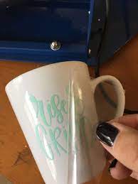 Putting Htv On Mugs With A Mug Press Beginner Tutorial Htv On Mugs Mug Press Mug Printing