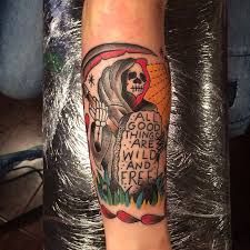 Grim reaper tattoos are very popular among men and women. 50 Fantastic Grim Reaper Tattoo Design Ideas