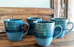 Threshold Kingsland Set Of 4 Target Stoneware Coffee Mugs Perfect Thresholdtarget Mugs Stoneware Coffee Mugs