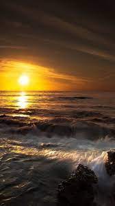 Coastal Waves Sunrise Android Phone Wallpaper Smartphone Snrtg Pinterest Skyrim Wallpaper Android Wallpaper Blue Android Phone Wallpaper