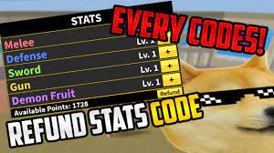 Follow for codes and important announcements blox fruits check out my new icon for blox fruits! Free Refund Every Codes In Blox Piece Youtube