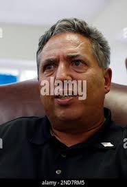 Peter DeStefano answers a question while sitting in his gallery Tuesday,  Aug. 24, 2010, in Mount Holly, N.J. DeStefano is running for Congress in  New Jersey's 3rd District as a tea party