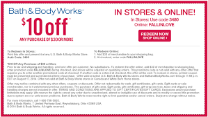Pinned August 15th 10 Off 30 At Bath Body Works Or Online Via Promo Code Fallinlove Coupon Via Bath And Body Bath And Body Works Free Printable Coupons