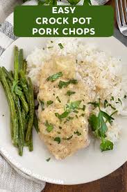 Fall apart pork chops low and saw is the way to go i use. Easy Crock Pot Pork Chops Meatloaf And Melodrama