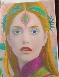 My absolute favourite colour 'Stoneware Clay' by MINT by Michelle. It's my  top seller and this transfer by Redesign by Prima Botanical Journal has  amazing detail. The combination is perfect and I'm