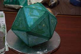 D20 Cake By Sephira Al Maya On Deviantart Grooms Cake Cake Gamer Wedding