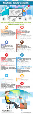 This Guide About Character Counts Help You Optimize Your Videos Blog Posts Social Media Content Social Media Pinterest Marketing Infographic Character Counts