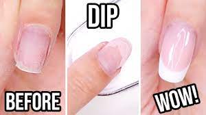 Diy Dip Powder French Manicure Youtube