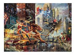 Find 1000 piece puzzles and more from brands you love, and all at everyday great prices. Ceaco Thomas Kinkade Dc Comics 1000 Piece Puzzle The Women Of Dc Toys R Us Canada