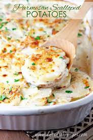 Parmesan Scalloped Potatoes Recipe Recipes Parmesan Scalloped Potatoes Recipe Scalloped Potato Recipes