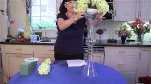 Cheap tall vases for wedding centerpieces | encouraged to my personal web site, on this occasion i'll show you in relation to cheap tall vases for wedding centerpieces. How To Decorate A Tall Clear Centerpiece Vase Flower Arrangements Youtube