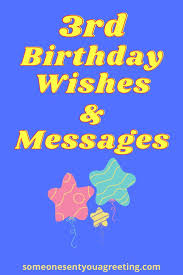 Funny birthday wishes to niece. Happy 3rd Birthday Wishes And Messages Someone Sent You A Greeting