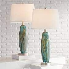 The right table lamps can take a room from dull to daring. Green Table Lamp Styles Lamps Plus
