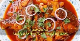 Ikan bawal sebenarnya berjenis karnivora. Taiping Zone Ramadan 9 Resepi Ikan Bawal Hitam Sweet Facebook