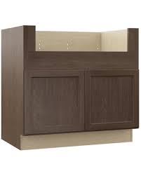 This style of sink was common in the early part of the how to install a farmhouse apron front sink adding an apron front farmhouse sink to your kitchen will not only elevate the… Shop Deals On Hampton Bay Shaker Assembled 36x34 5x24 In Farmhouse Apron Front Sink Base Kitchen Cabinet In Brindle