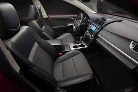 Black Leather Interior Of Toyota Camry 2013 2015 Toyota Camry Toyota Camry Camry