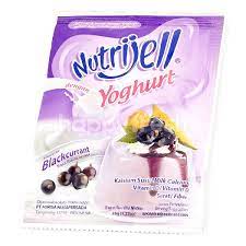 Resep 'ice yoghurt jelly' paling teruji. Jual Nutrijell Blackcurrant Jelly Powder With Yogurt Di Grand Lucky Happyfresh