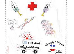 Magazine pictures make great drawing starters for elementary kids. Beautiful Kids Drawings Show What Being Healthy Means To Them One