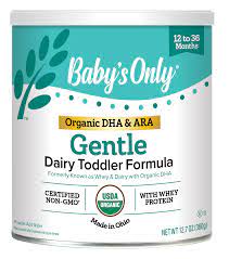 Baby S Only Organic Dairy Whey Dha Ara Formula Nature S One
