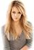 Long Hair Round Face Side Swept Bangs