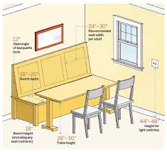 Shop from the world's largest selection and best deals for breakfast nook table & chair sets. 64 Important Numbers Every Homeowner Should Know This Old House