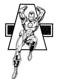 The image can be easily used for any free creative project. Iron Man Coloring Pages Learny Kids