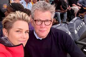David Foster, Yolanda Foster Date Night at Los Angeles Lakers Game