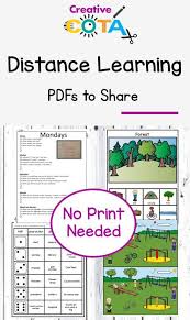 No Print Distance Learning Activities For Writing And Visual Perceptual Skills In 2020 Distance Learning Visual Perceptual Activities Learning Activities