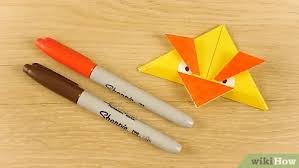 Write the fortunes underneath the flaps. How To Make An Origami Angry Bird Bookmark With Pictures