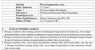 See more of kangmartho.com on facebook. Download Rpp 1 Lembar Kelas 5 K13 Revisi 2020 Semester 2 Info Pendidikan