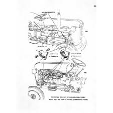 The first diagram is for the carburettor engines and the second diagram is for the diesel engine variants. Massey Ferguson 35 Operating Manual