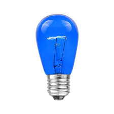 Novelty Lights 25 Pack S14 Outdoor Patio Edison Replacement Bulbs E26 Medium Base 11 Watt Walmart Com Walmart Com