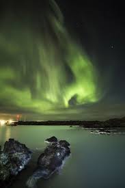 The Green Storm Northern Lights Over The Blue Lagoon Grindavik Iceland Northern Lights Aurora Borealis Northern Lights Blue Lagoon Iceland
