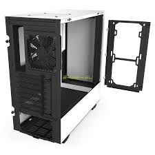 The nzxt h510 with its rather budget oriented price offers an excellent value with a good looks and build quality. Nzxt H510 Midi Atx Tower White Computer Components Covers For Desktop Pc