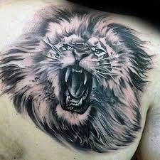 50 Lion Shoulder Tattoo Designs For Men Masculine Ink Ideas Lion Tattoo Roaring Lion Tattoo Mens Lion Tattoo