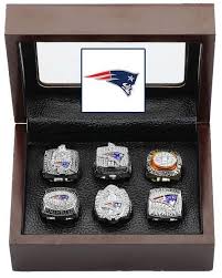 And instead of diamonds, replica rings are set with cubic. New England Patriots Super Bowl Replica Ring Set 6 Years 85 01 03 04 07 11 Super Bowl Rings Rings Super Bowl