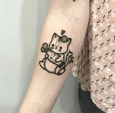 Bạn có thể sử dụng những hình. Cat Tattoo By Hugo Tattooer Hinh XÄƒm XÄƒm